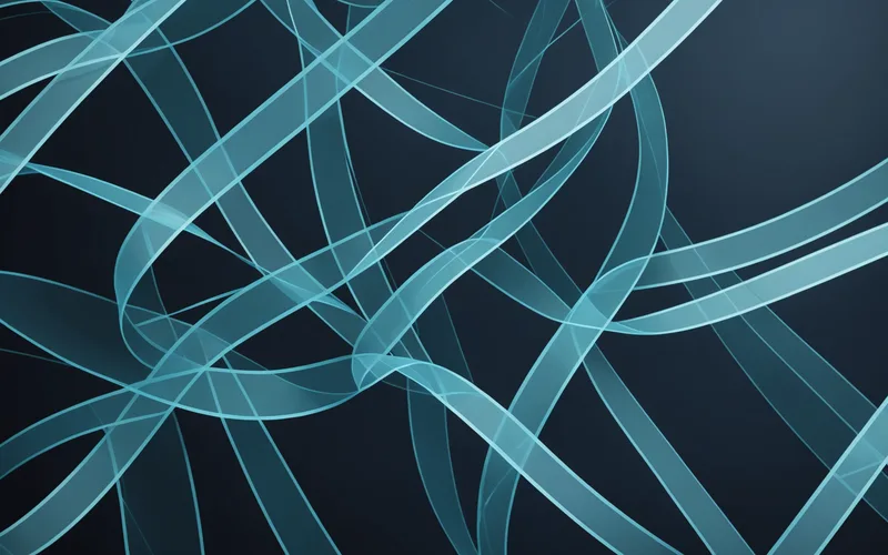 Abstract encryption and data security concept